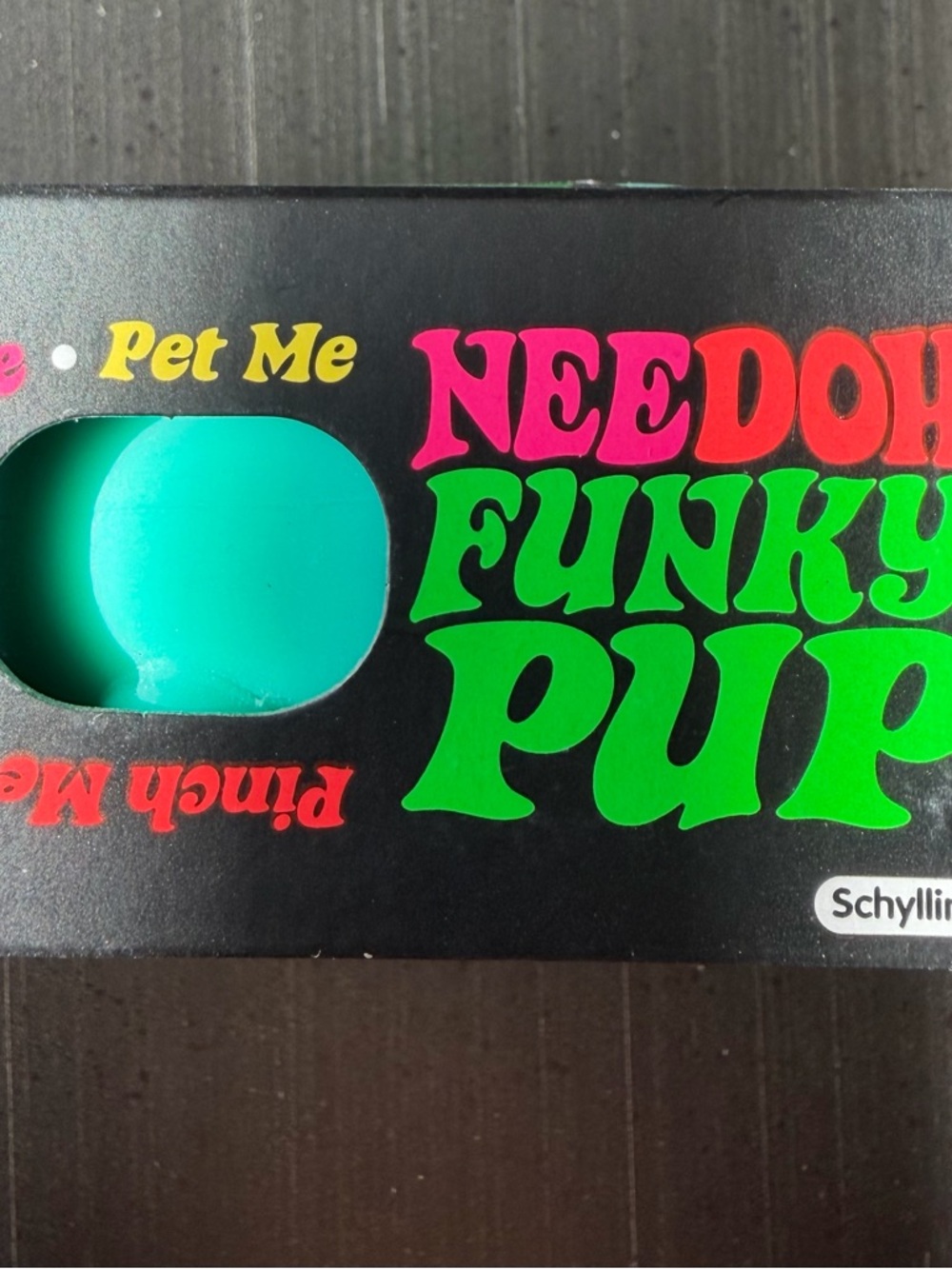 Needoh “Funky Pup” squish : Teal - Picture 3 of 4